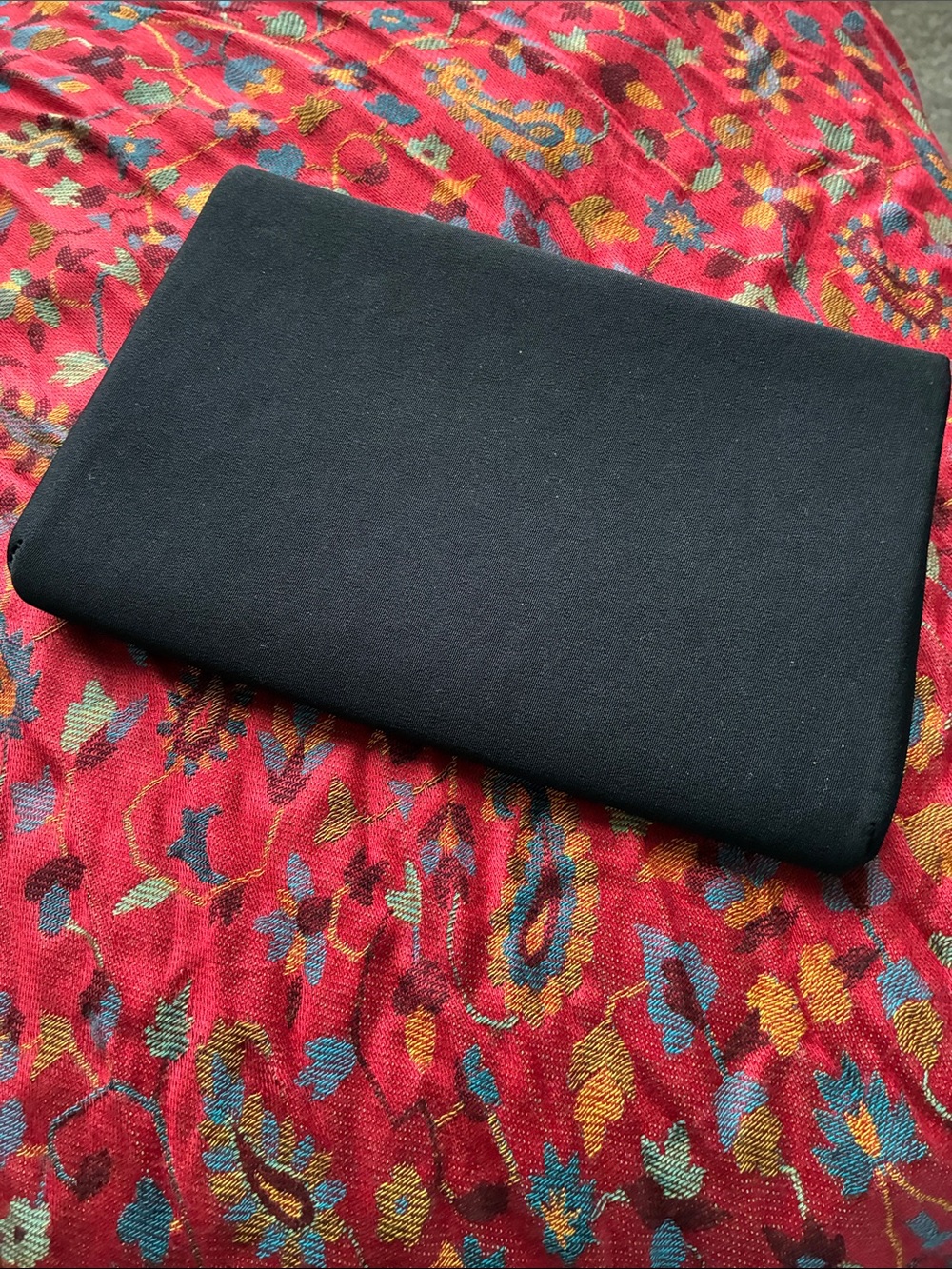 Classic Black Women's Clutch Wristlet
